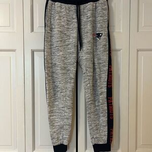 NFL Brand Patriots Sweatpants Grey Size Small